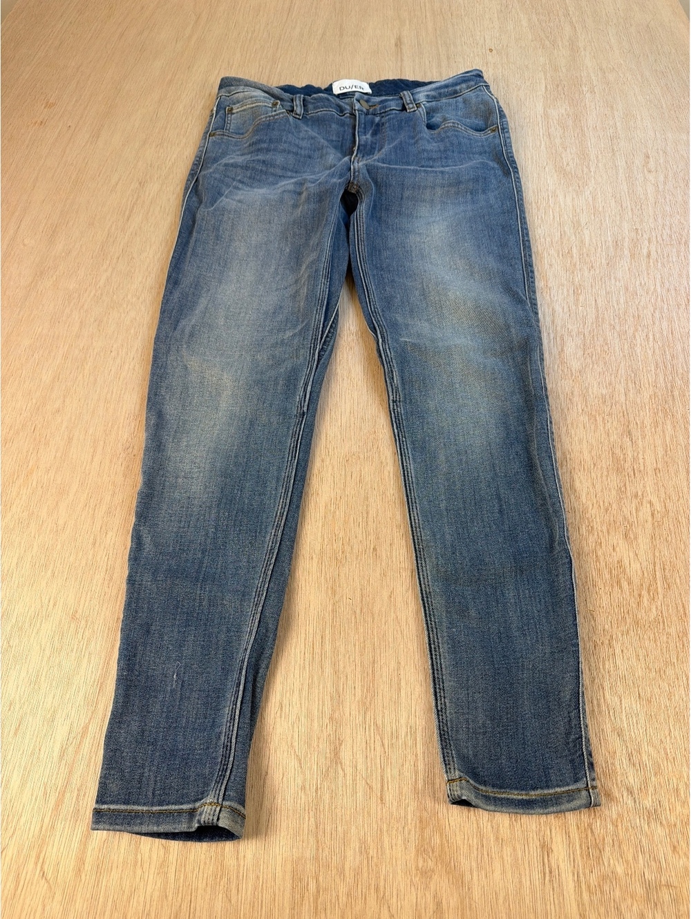 DUER Performance CoolMax Denim Skinny Jeans Medium Wash EUC 29 x 28 EUC